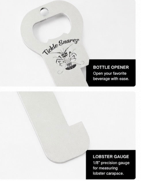 Lobster Measuring Gauge + Bottle Opener