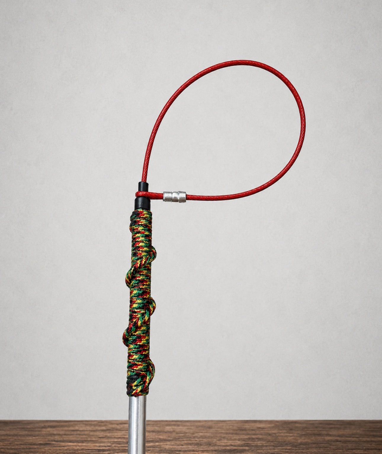 36" Paracord Grip TickleSnare - RASTA