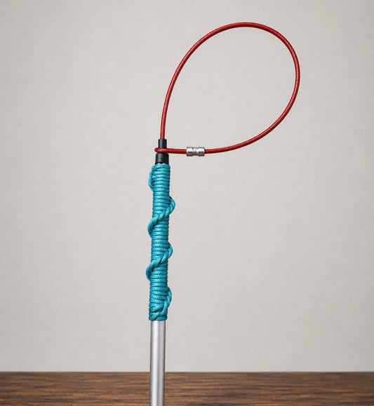 36" Paracord Grip TickleSnare - AQUA