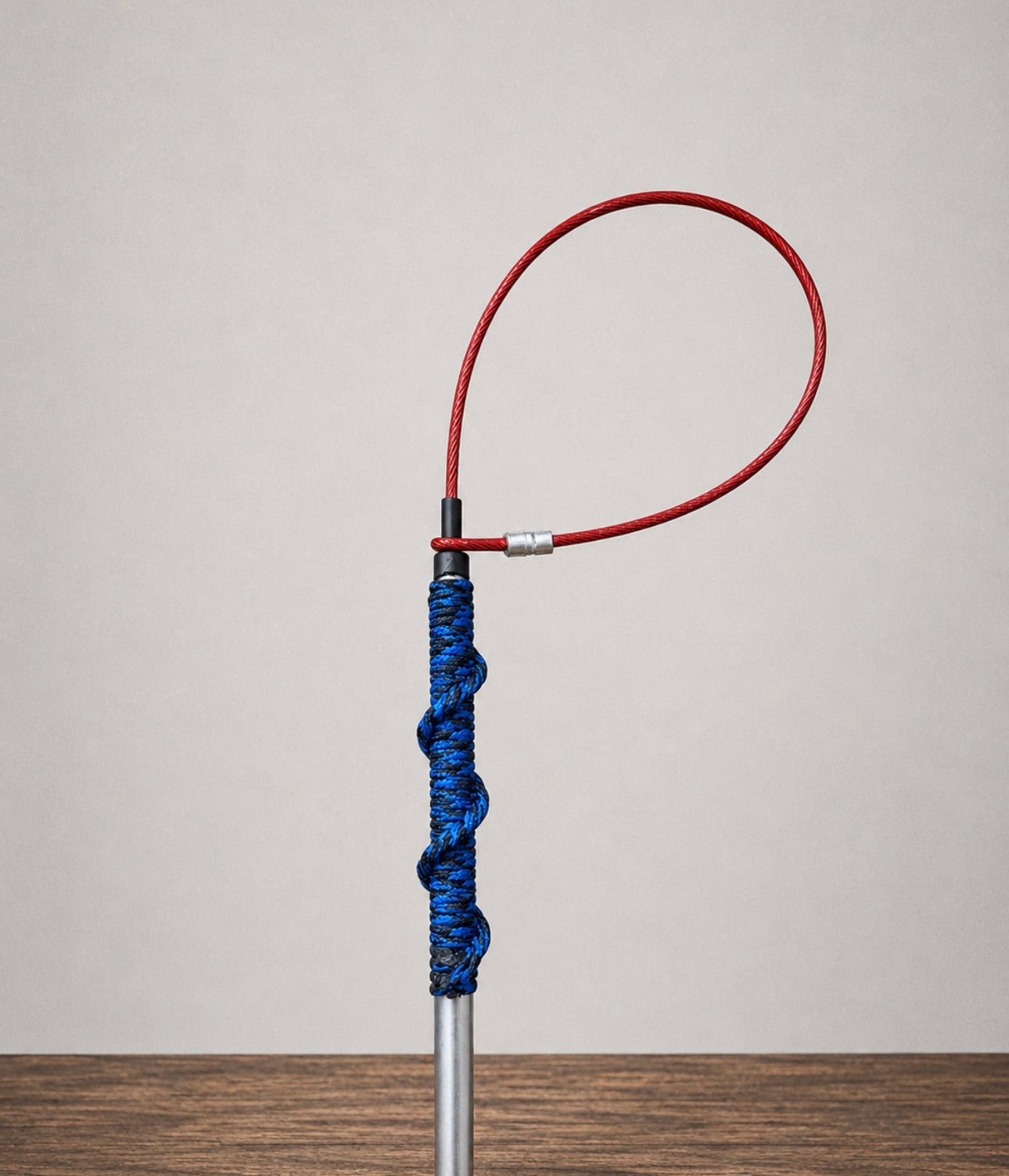 36" Paracord Grip TickleSnare - BLUE ONYX