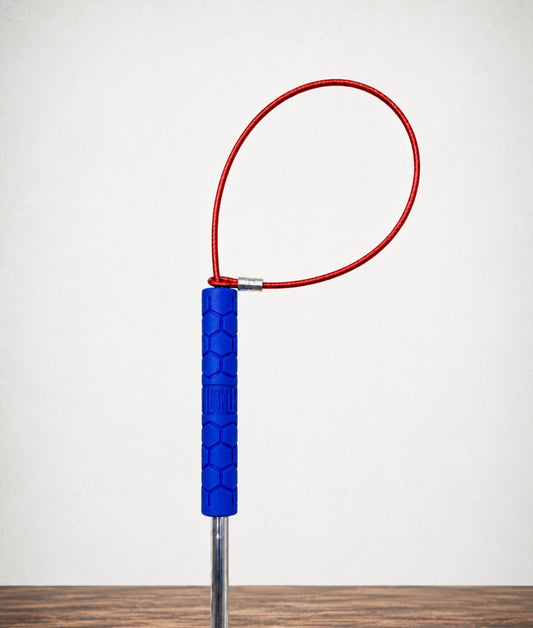 36" Silicone Grip TickleSnare - ELECTRIC BLUE
