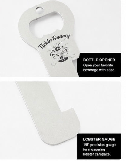Lobster Measuring Gauge + Bottle Opener