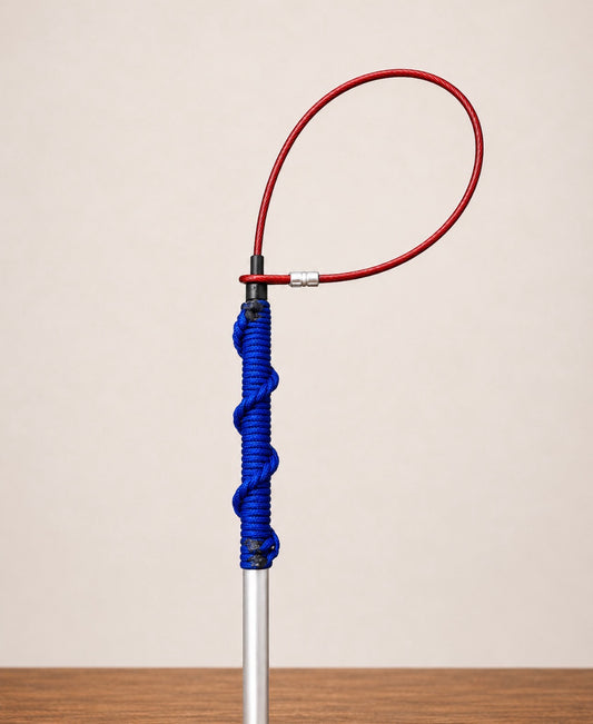 36" Paracord Grip TickleSnare - BLUE
