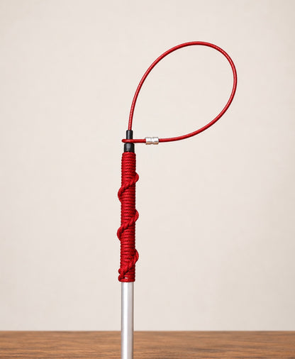 36" Paracord Grip TickleSnare - RED