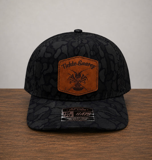 BLACK CAMO TickleSnarez Hat