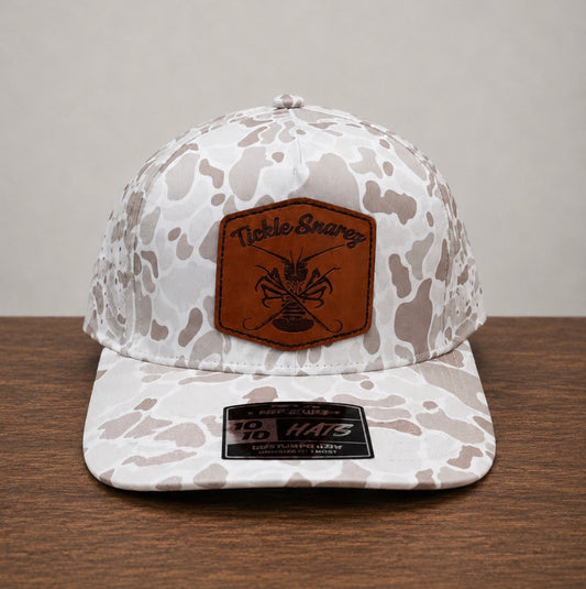 WHITE CAMO TickleSnarez Hat